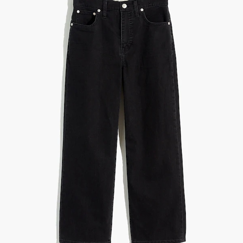 NWOT Madewell Slim Wide-Leg Jeans in Lunar Wash Size 30